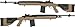 Evike - CYMA Full Size M14 Airsoft AEG with Polymer DMR Style Stock (Color: Tan/Gun Only)