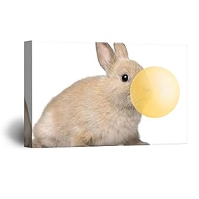 Canvas Wall Art Cute Animals Playing...