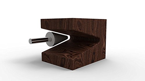 Kutzall Original Taper Burr, 1/8" Shaft (3.1mm) - Fine, Tungsten Carbide Coating: 1/8" (3.1mm) Head Diameter x 7/8" (22.2mm) Head Length - T-18-EG