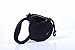 ErgoClick - Black Retractable Dog Leash, 26-Feet Long, Large Heavy Duty, Ergonomic Soft-Grip and Durable - For All Sizes and Breeds