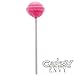 Light Pink Dum Dums Color Party - Bubble Gum Flavored - 75 Count Bag - 12.8 ounces - Includes Free How To Build a Candy Buffet Guide