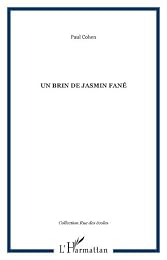 Un  brin de jasmin fané