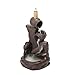 Gift Pro Incense Smoke Flow Backflow Holder Ceramic Backflow Incense Tower Burner Statue Figurine Incense Holder Incenses Not Included (Style 6)