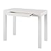 Amazon Basics Wooden, Home Office, Computer Study Desk with Drawer, 39 Inch, White
