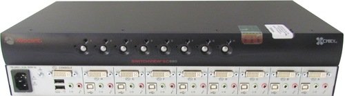 Avocent Switchview SC680-001 KVM Switch - 8 KVM Ports - 8 Audio Ports - DVI - USB (Certified Refurbished)
