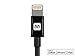 Monoprice Select Series Apple MFi Certified Lightning to USB Charge & Sync Cable, 6-inch Black for iPhone X, 8, 8 Plus, 7, 7 Plus, 6, 6 Plus, 5S, iPad Pro