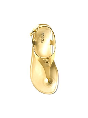 michael kors gold jelly sandals