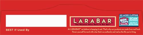 LARABAR CASHEW COOKIE, FRUIT AND NUT BARS, GLUTEN FREE AND VEGAN, 10.2 OZ, 6 CT