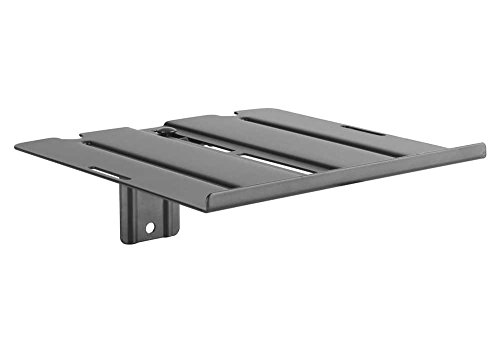 MyCableMart DVD/BlueRay/Cable Box/Media Metal Accessory Shelf, Black