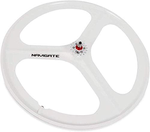 DONNGYZ 700c Fixed Gear Wheels,3-Spoke Rim Set of Front & Rear Fixie Bike/Single Speed(US Stock)
