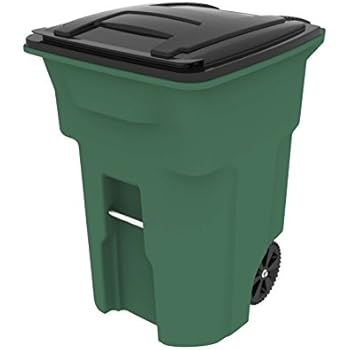 trash can with attached lid