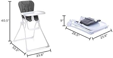 joovy nook high chair charcoal