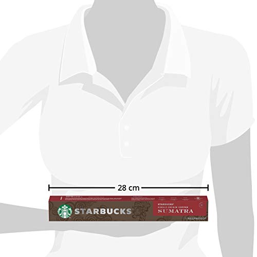 Starbucks - Sumatra Dark Roast Espresso-Kaffeekapseln - Kompatibel mit Nespresso- 10 Einheiten von 5,5 Gramm. – Bild 8
