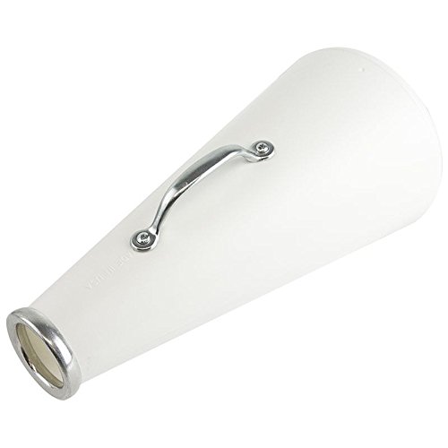 Rise Aquatics 13" Plastic Megaphone, White