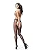 Miss O Seamed Open Crotch Pantyhose