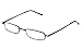 Newbee Fashion Pocket Reader Reading Glasses Spring Temple Aluminum Case Black +1.25