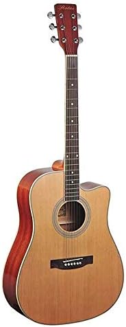 子供のための6弦ギター ナチュラルアコースティックギタースプルースウッドギター初心者41インチ Color Inches Size Natural 限定品 41