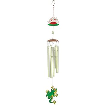 Amazon Com Green Frog Wind Chime For Garden Garden Outdoor