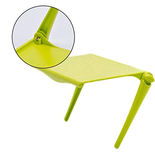 MOVEmen Computer Monitor Riser Desktop Stand ABS TV Rack Display Shelf Storage Desk Tool Box Supporting Frame Shelf Brackets Table Decoration Hanging Rack Storage Rack (Green) - Thumbnail 4