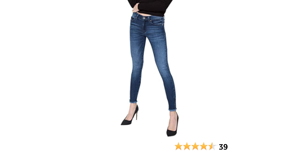 KanCan Women's Mid Rise Skinny Jeans 7 