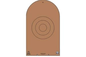 LAW ENFORCEMENT TARGETS NRA-D-1 OFFICIAL BIANCHI CARDBOARD TARGET 25 PACK