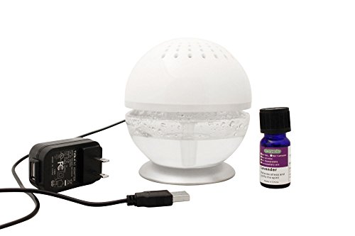 EcoGecko 75518-White Little Squirt Air Deodorizer Humidifier, White