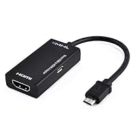 AkoMatial Portable S2 MHL Micro USB to HD 1080P HDMI Multifunction Adapter Converter for Android Phone