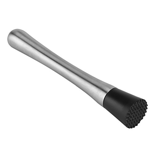 Cocktail Muddler, 20 cm Edelstahlbar Cocktail Muddler Stick Professioneller Drink Muddler Mojito Masher Obstmischer DIY… – Bild 7