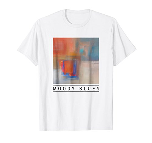 Tavares Abstract ArtMOODY BLUES (B) Abstract Art T-Shirt