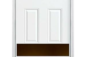 Deck the Door Decor | Door Kick Plate - Anodized Aluminum - Oil Rubbed Bronze Finish - Magnetic Mount - 8"x34"