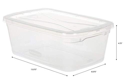 6 Rubbermaid+Cleverstore+Stackable+Containers+Latching