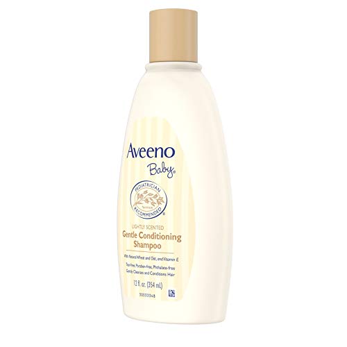Aveeno Baby Gentle Conditioning Shampoo Lightly Scented 12 fl oz 354 ml