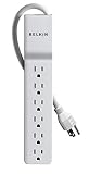 Belkin BE106000 6-Outlet Commercial Power Strip Surge Protector with 10-Foot Power Cord, 700 Joules (BE106000-10)