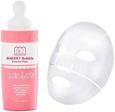 【ピンク＋シートマスク付き】マジックバブルエッセンスパック トンアップ マスクパック スキンケア スリーピング フェイスパック 韓国コスメ 炭酸パック 泡パック [magic bubble essence pack]