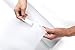 Wedding Aisle Runner White Scroll Print Indoor Outdoor 100 Foot Roll with Pull Cord