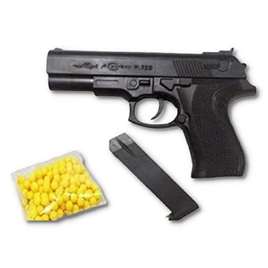 DASS Creation DC Hub P-729 PUBG Pistol for Kids with 8 Round Reload and 6mm Plastic BB Bullets. pubg Soft Water Bullets Toys Gun.Outdoor Game Toy for Children Kid Boys Gifts - 24 Bullets