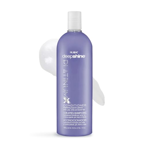 RUSK Deepshine PlatinumX Purple Conditioner Anti-brass
