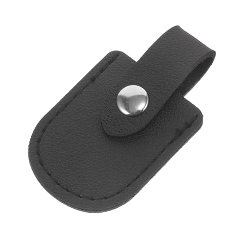 HAMPPLIES Cuticle Nipper Cover Sleeve PU Protective Manicure Tool Case Lightweight Scissor Guard for Nail Care Pedicure Supply Portable and Space Saving Design