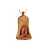 zytoon Bethlehem Bell Olive Wood Christmas Tree Ornament from The Holy Land