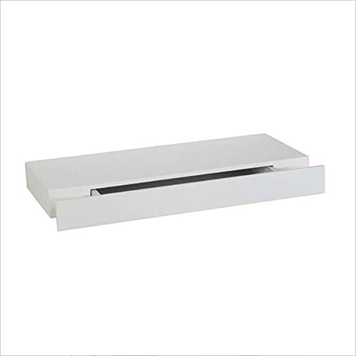 XUE01 Contains Drawers Solid Wood Wall Shelf Wall Mount Decorative Frame (DIY Assembly & Load 20KG)
