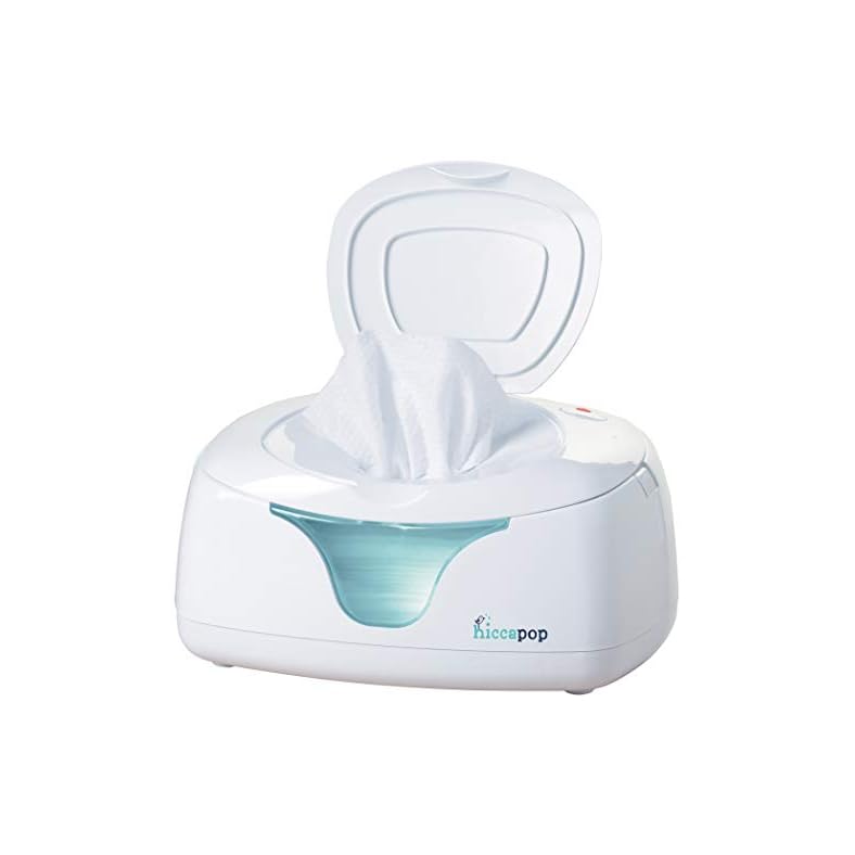 hiccapop Baby Wipe Warmer and Baby Wet Wipes Dispenser | Baby Wipes Warmer for Babies | Diaper Wipe Warmer with Changing…