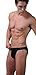 99extra Underwear, Men's Super Breathable Modal Low Rise Skinny Bikini - Black(L)
