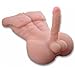 Frontal Full Body Male Love Doll with Penis Dildo & Back Entry