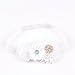 Qandsweet Baby Headbands with Zircon Crystal Flower Girl Hairband and Rose Buds Bow for Baby Shower