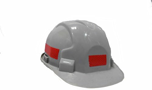 Aktion Safety Helmet AKH-14 with Reflective Band Rachet Type - Grey (Pack of 1)