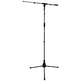 Talent MS-5B Tripod Microphone Stand with Telescopic Boom