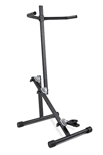 GEWA Cello Stand - Foldable - Height 60-90 cm - Steel Tube - Black