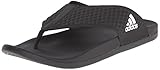 adidas Performance Men's Adilette SC+ Thong Sandals,Black/White/Black,11 M US