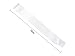 MauSong 4 PCS Blank White Satin Sash DIY Plain Sash for Bachelor Wedding Birthday Party, Slogan Blessing Funny Creativity