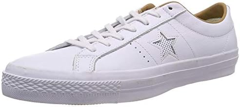converse one star white leather mens